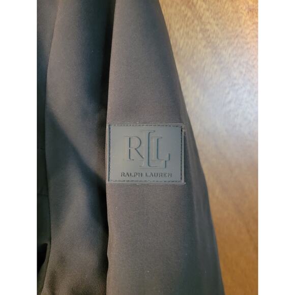 Ralph Lauren Women's Soft Shell Hooded Water Repellent Trench Jacket Large - Picture 2 of 4